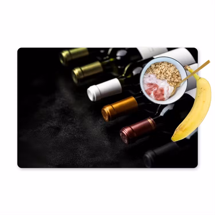 Placemat - 6 stuks - Wijn - Flessen - Variatie - Smaken — 1
