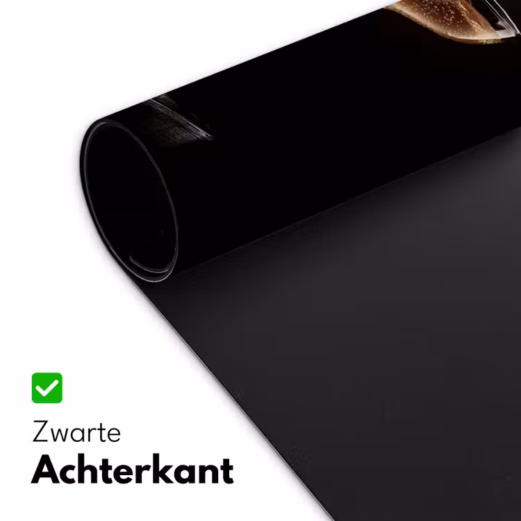 Bureau onderlegger - Cocktail - Zwart - Spetters - Glas — 4