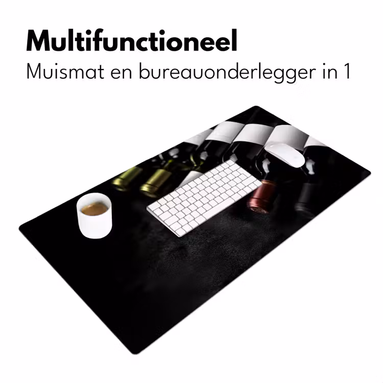 Bureau onderlegger - Wijn - Flessen - Variatie - Smaken — 6