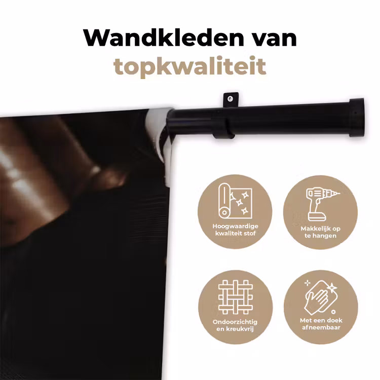 Wandkleed - Hartje - Cocktail - Espresso Martini - Hand — 3