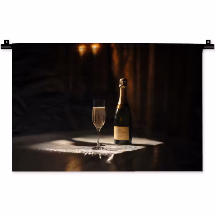 Wandkleed - Prosecco - Bubbels - Sfeervol - Drank — 1