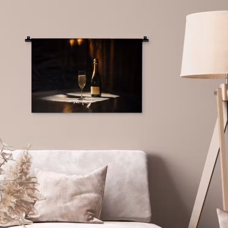 Wandkleed - Prosecco - Bubbels - Sfeervol - Drank — 2