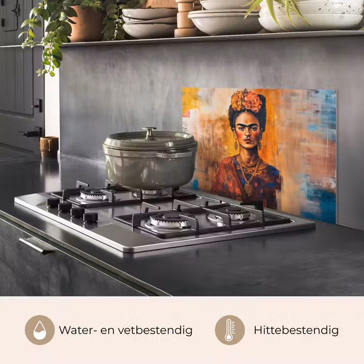Spatscherm keuken - Portret - Sieraden - Schilderachtig — 7
