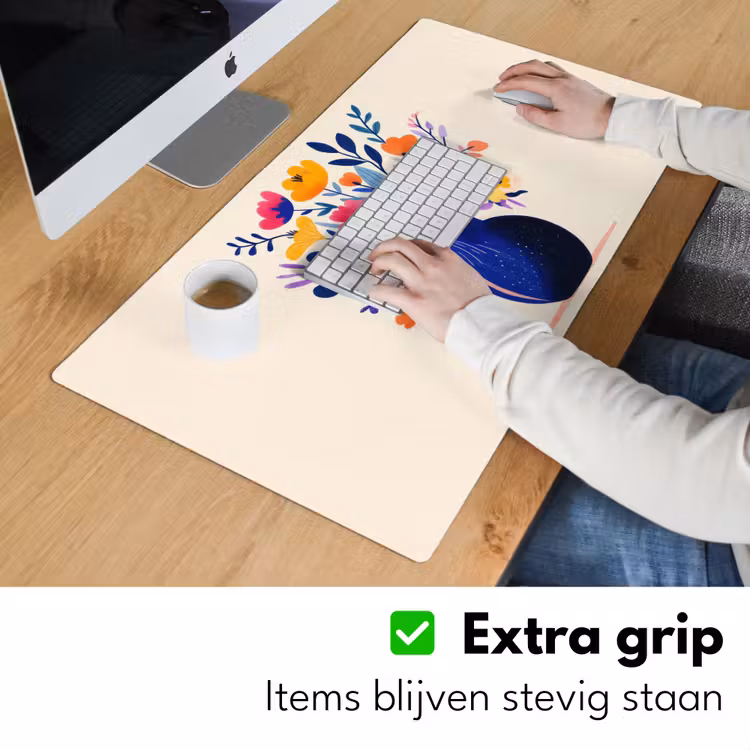 Bureau onderlegger - Vaas - Bloemen - Boeket — 5