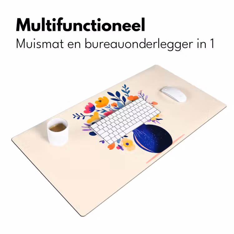 Bureau onderlegger - Vaas - Bloemen - Boeket — 6