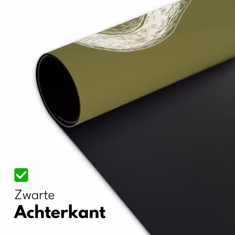 Bureau onderlegger - Avocado - Minimalistisch - Illustratie - Groen — 4
