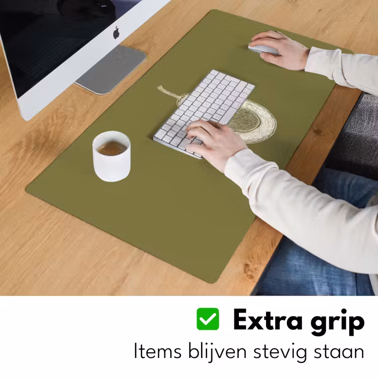 Bureau onderlegger - Avocado - Minimalistisch - Illustratie - Groen — 5