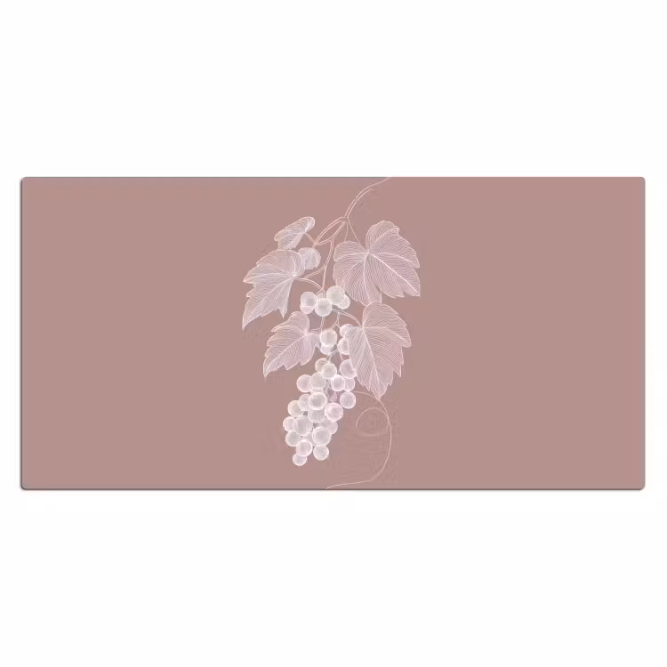 Bureau onderlegger - Tros - Druiven - Illustratie - Bladeren — 1