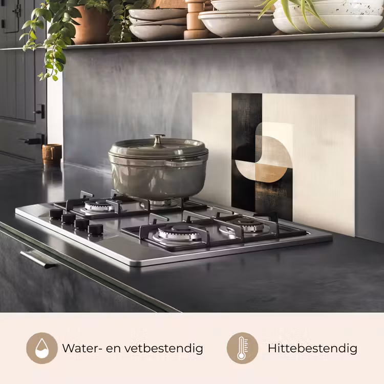 Spatscherm keuken - Modern - Vierkant - Vormen — 7