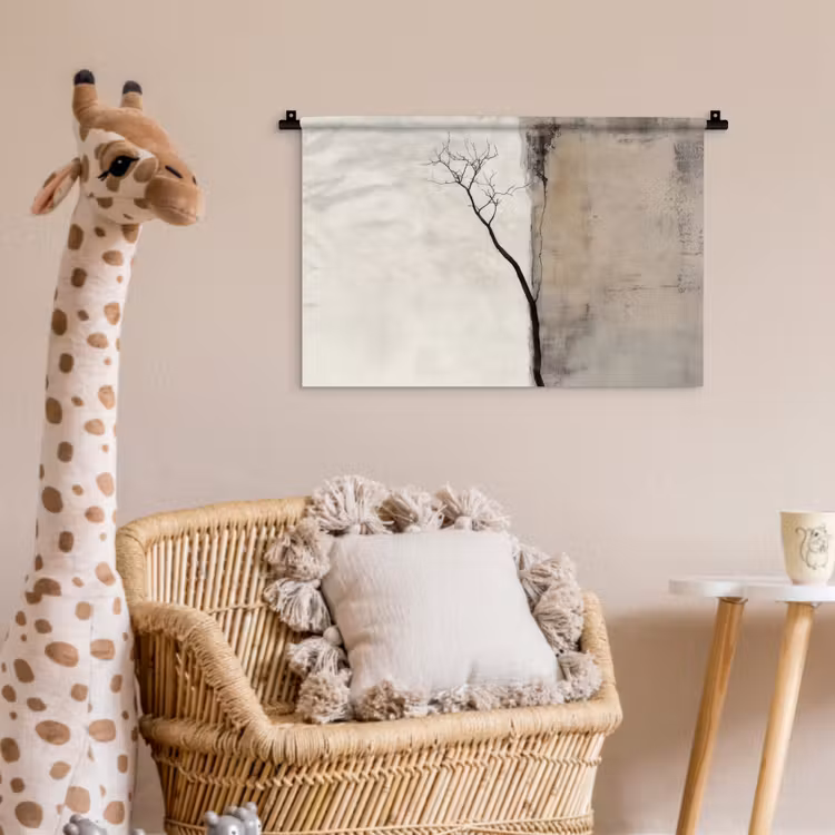 Wandkleed - Wabi sabi - Plant - Beige — 5