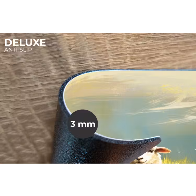 Placemat - 6 stuks - Schaap - Weide - Groen — 4