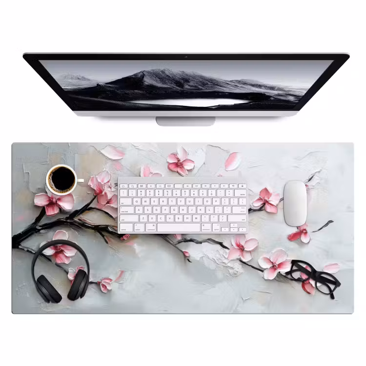 Bureau onderlegger - Bloesem - Kunstzinnig - Roze - Sakura — 3