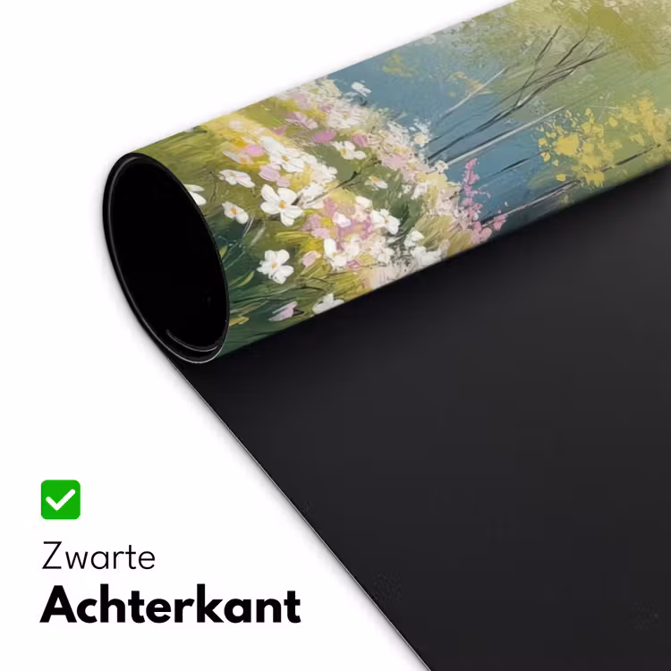 Bureau onderlegger - Bos - Schilderstijl - Kleurrijk — 4