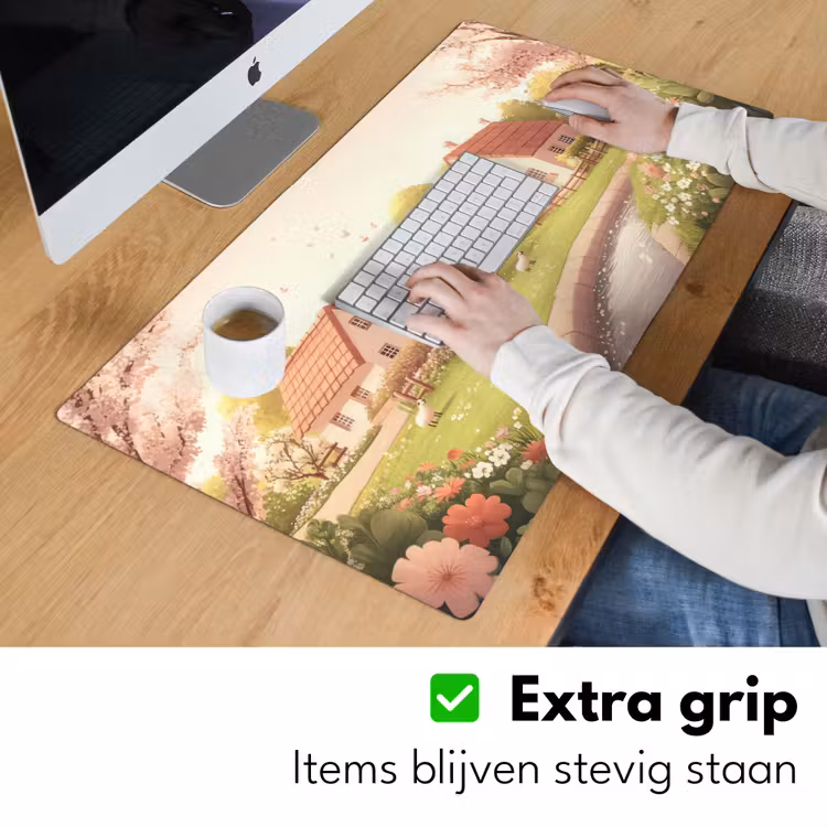Bureau onderlegger - Schapen - Huisje - Platteland — 5