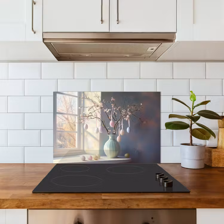 Spatscherm keuken - Stilleven - Vaas - Paastak — 6