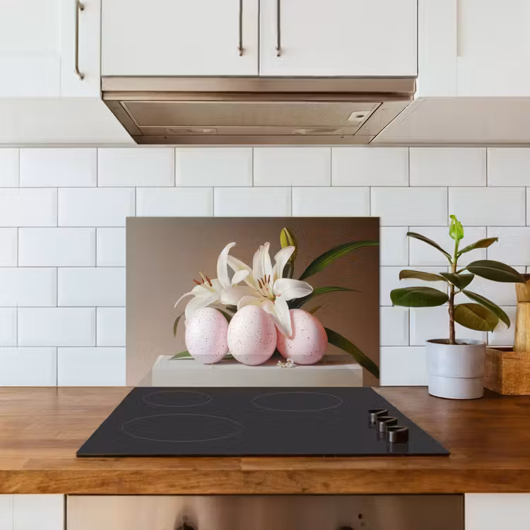 Spatscherm keuken - Lelies - Eieren - Pasen — 6