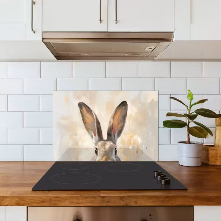 Spatscherm keuken - Haas - Oren - Bruin — 6