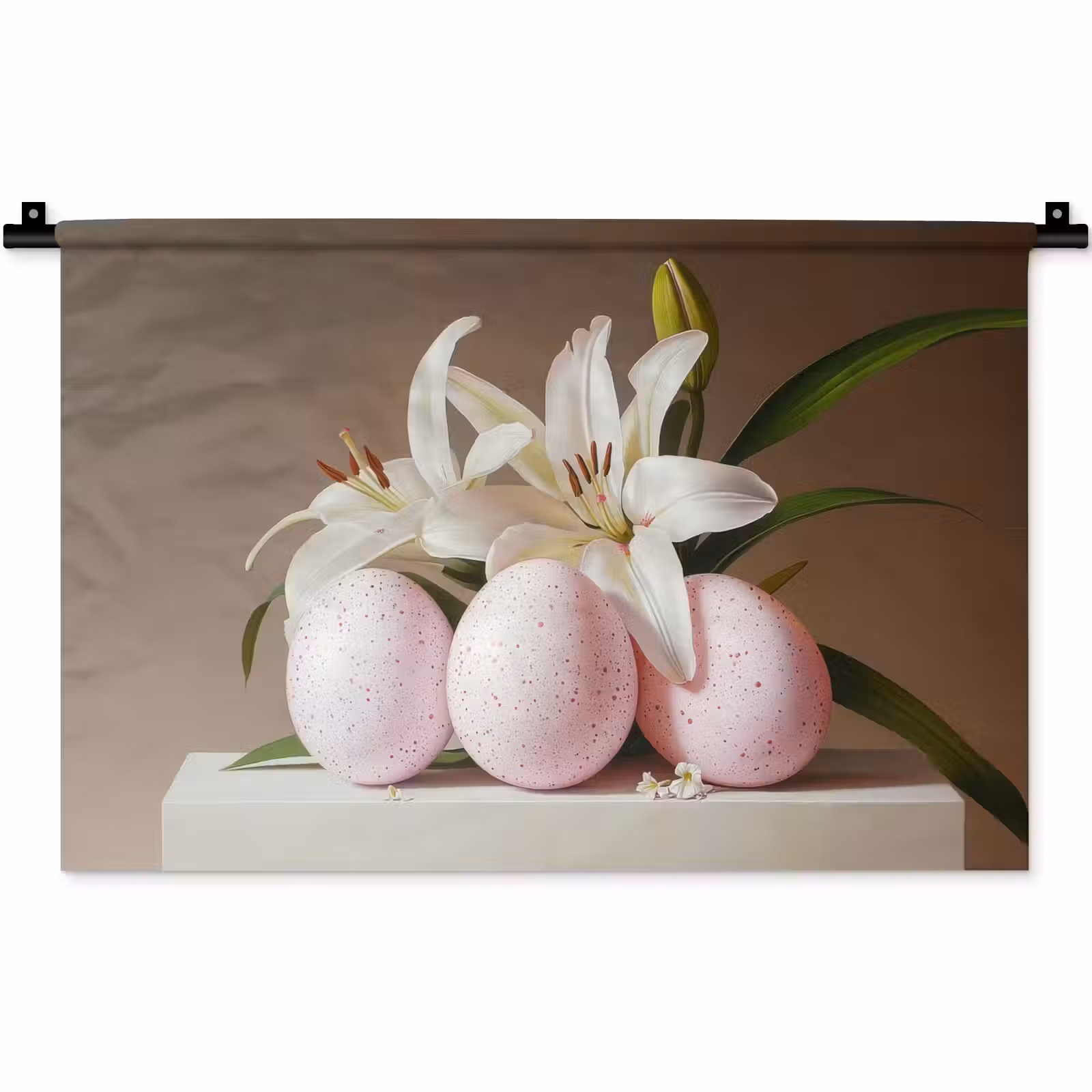 Wandkleed - Lelies - Eieren - Pasen — 1