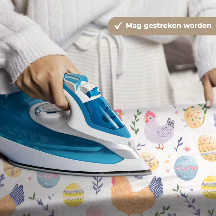 Wandkleed - Patroon - Kip - Paaseieren — 6