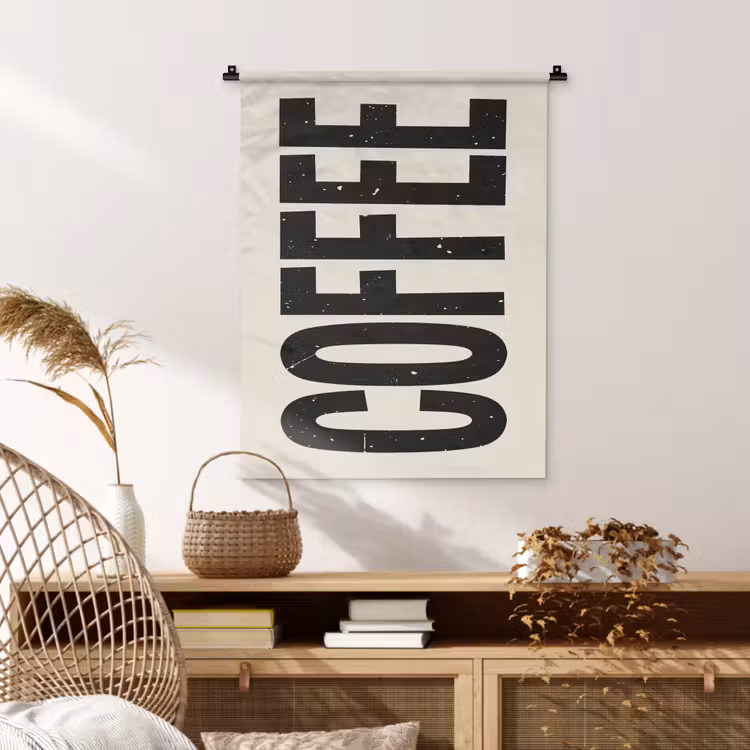 Wandkleed - Japandi - Koffie - Decoratie - Vintage — 4