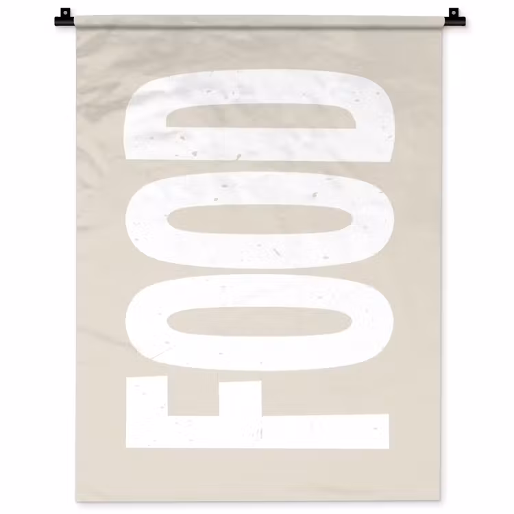 Wandkleed - Food - Eten - Decoratie - Japandi — 1