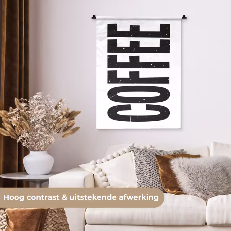 Wandkleed - Koffie - Decoratie - Japandi - Vintage — 5