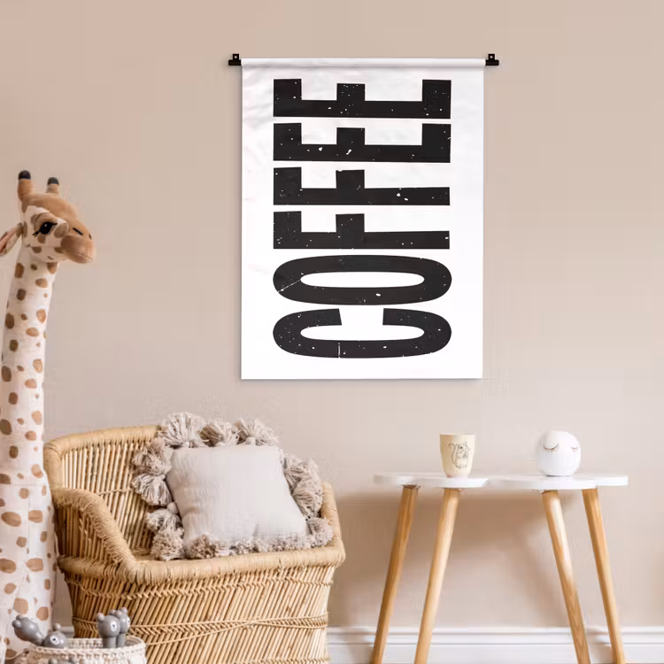 Wandkleed - Koffie - Decoratie - Japandi - Vintage — 6