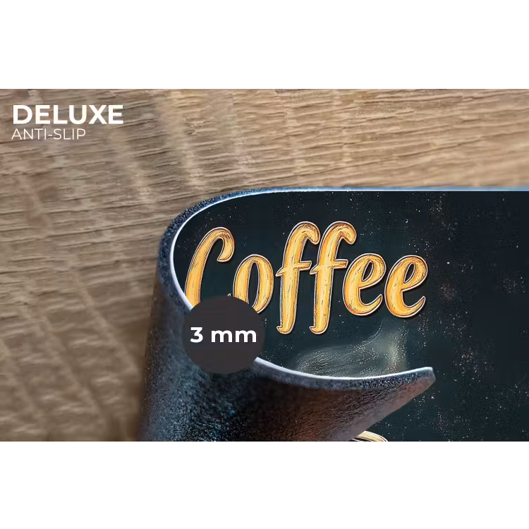 Placemat - 6 stuks - Koffie - Schotel - Koffiebonen - Retro — 4
