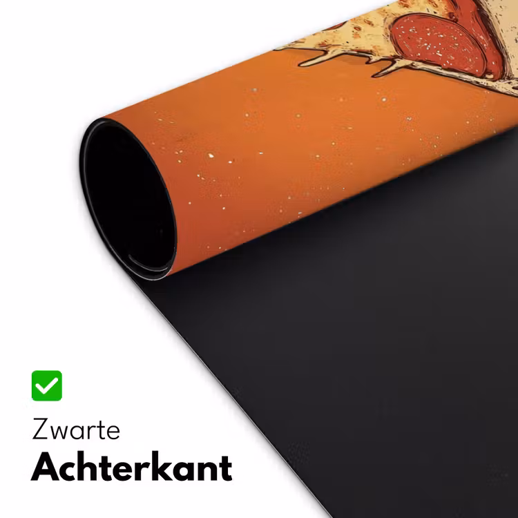 Bureau onderlegger - Pizza - Kaas - Rood - Pepperoni — 4