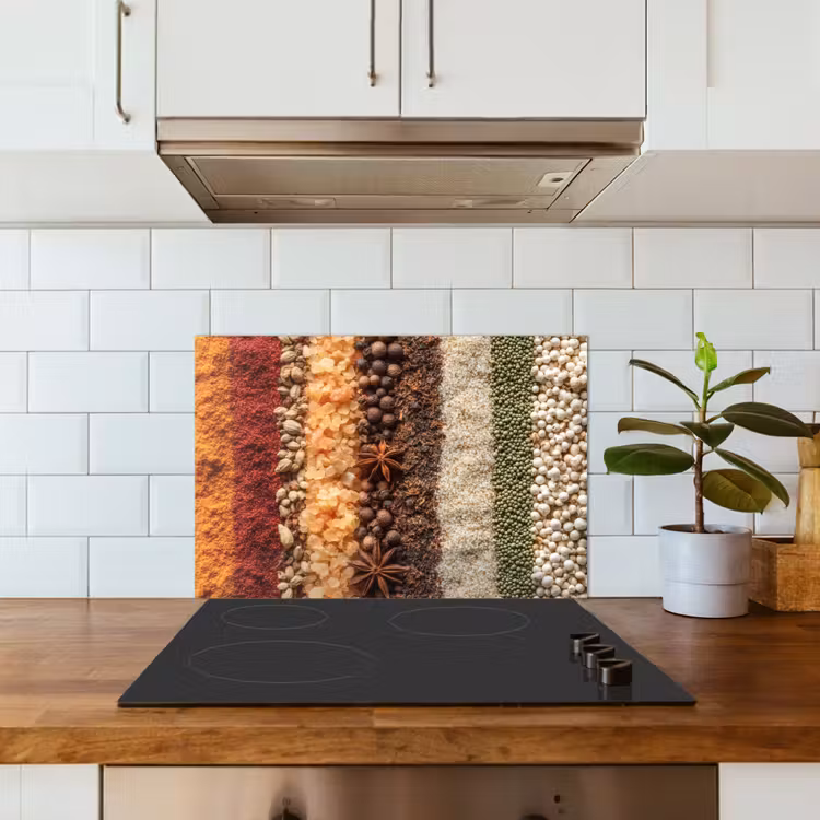 Spatscherm keuken - Banen - Verticaal - Kruiden - Variatie — 6