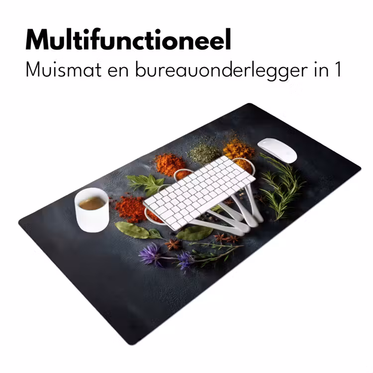 Bureau onderlegger - Lepels - Wit - Poeder - Kruiden — 6