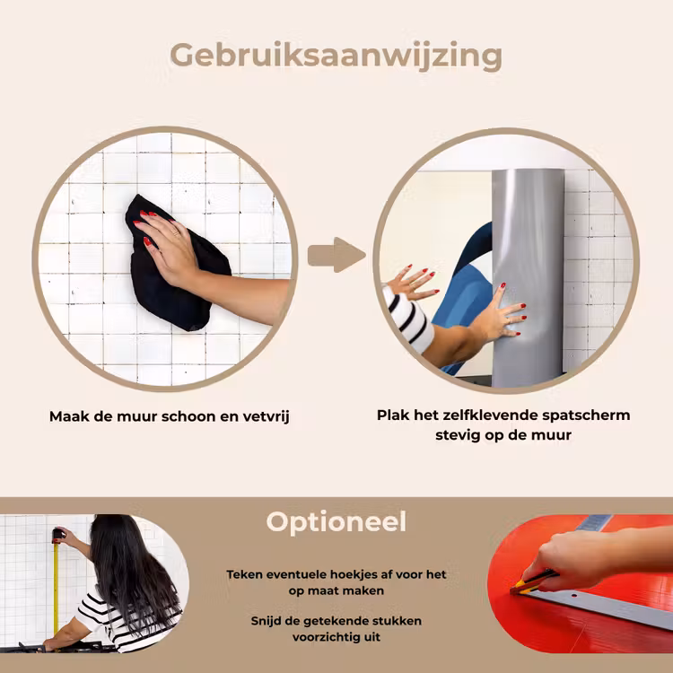Spatscherm keuken - Illustratie - Blauw - Vogel — 8