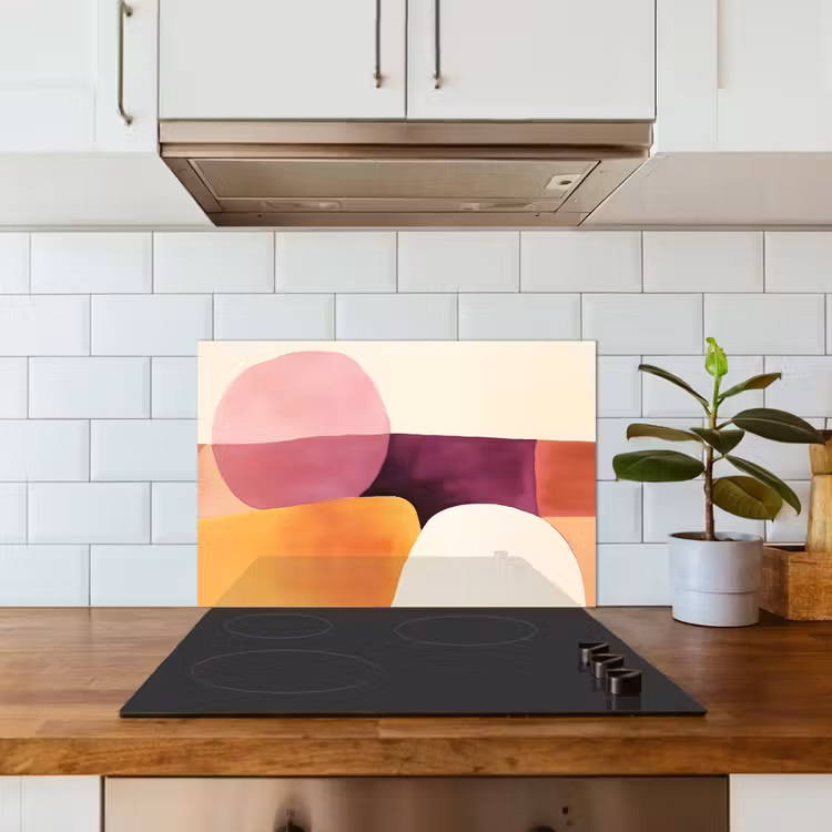 Spatscherm keuken - Vormen - Abstract - Kleurrijk — 6