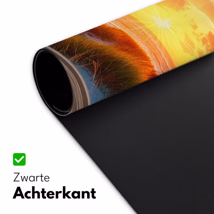 Bureau onderlegger - Doorkijk - Raam - Vuurtoren - Zonsondergang - Strand — 4