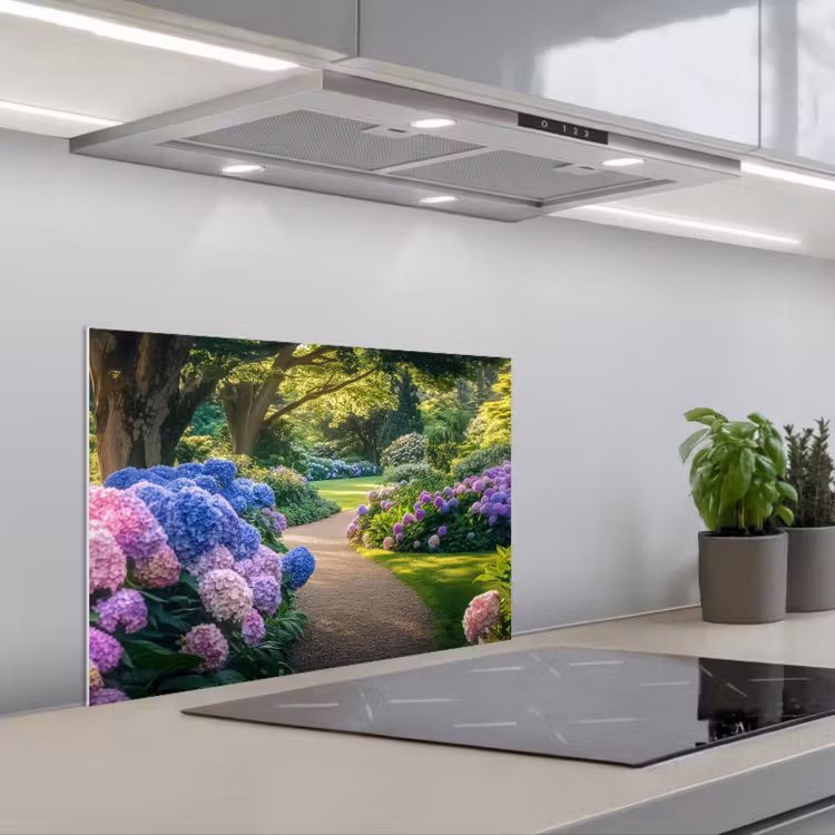 Spatscherm keuken - Hortensia- Park - Pad — 5