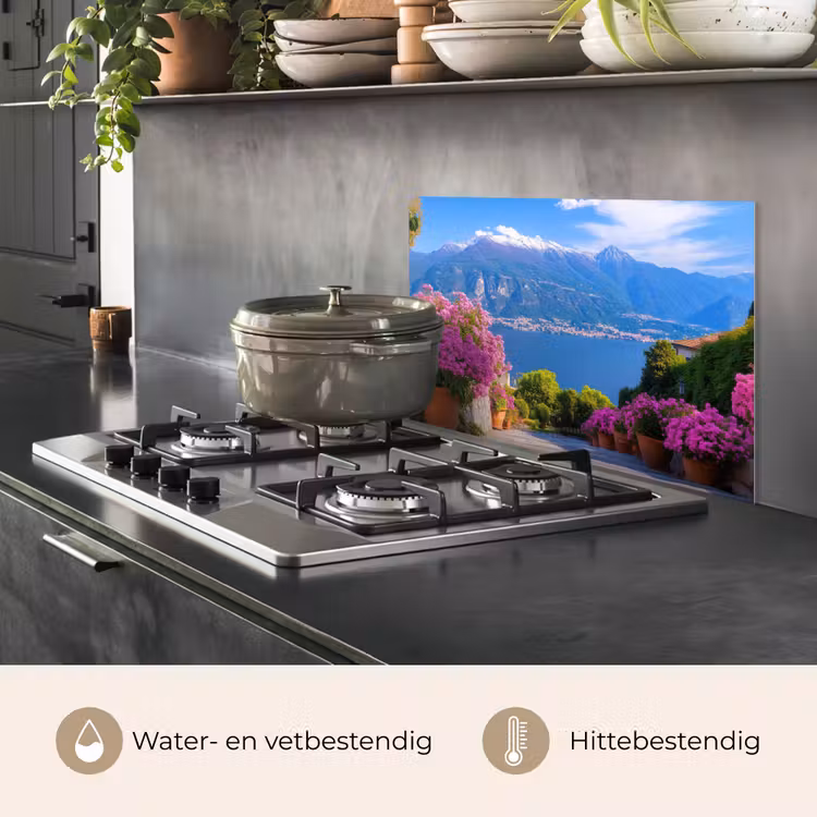 Spatscherm keuken - Lake Como - Italië - Landschap — 7