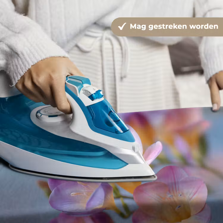 Wandkleed - Bloemen - Paars - Overloop - Meeldraden — 6
