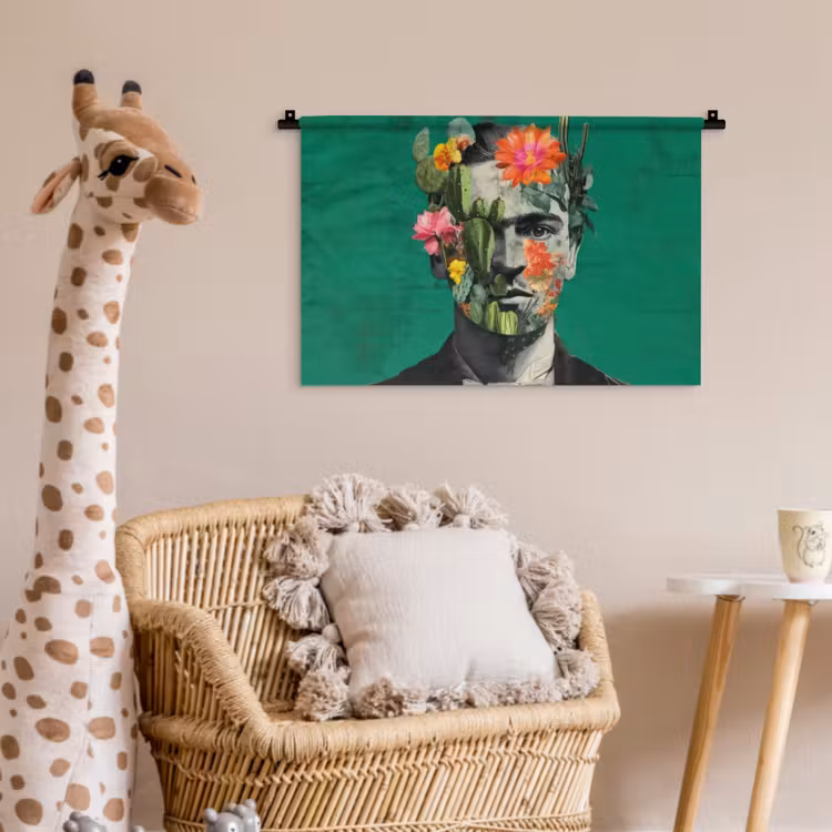 Wandkleed - Man - Planten - Groen — 5