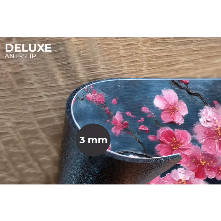 Placemat - 6 stuks - Bloem - Bloesems - Roze - Abstract — 4