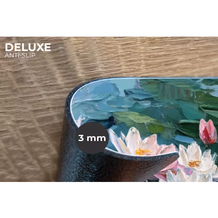 Placemat - 6 stuks - Waterlelies - Bloemen - Roze - Water — 4
