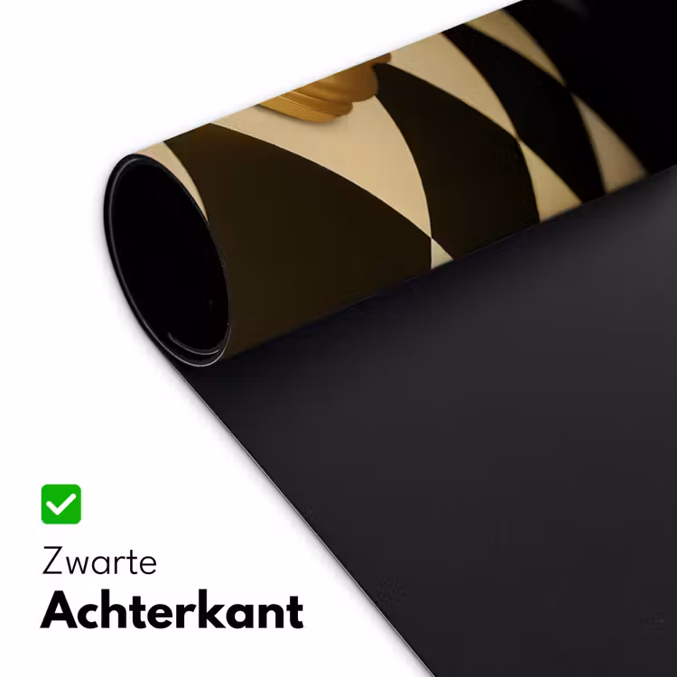 Bureau onderlegger - Koningin - Schaakstuk - Geblokt - Goud — 4