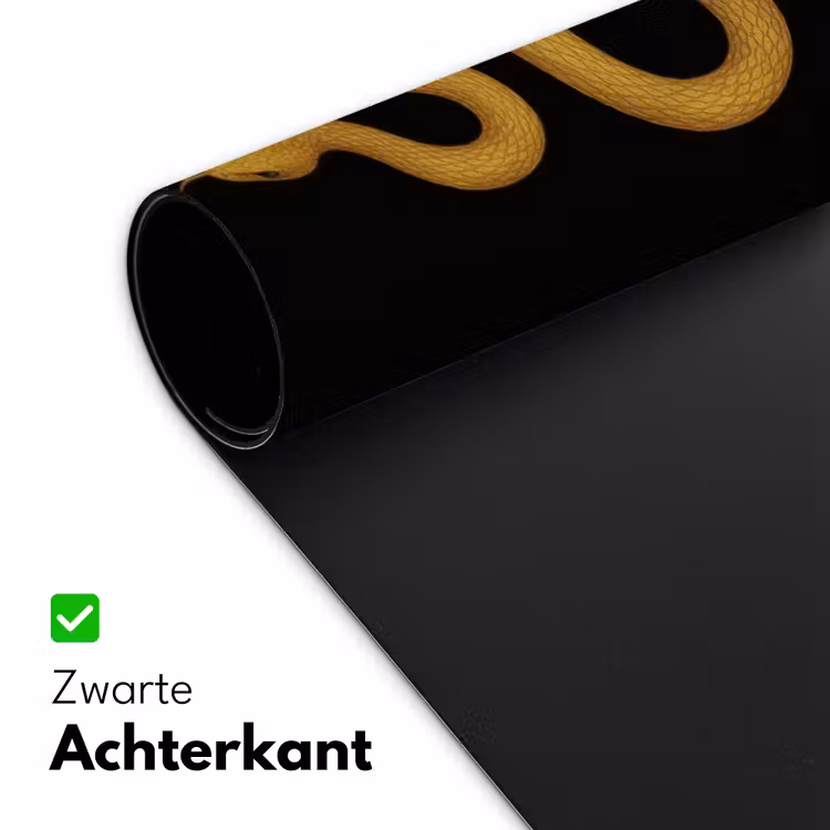 Bureau onderlegger - Slang - Minimalistisch - Goud — 4