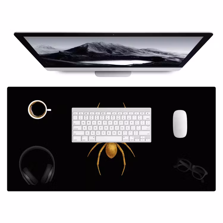 Bureau onderlegger - Spin - Goud - Minimalistisch - Poten — 3