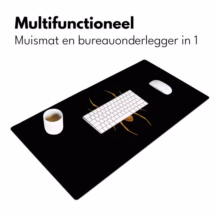 Bureau onderlegger - Spin - Goud - Minimalistisch - Poten — 6