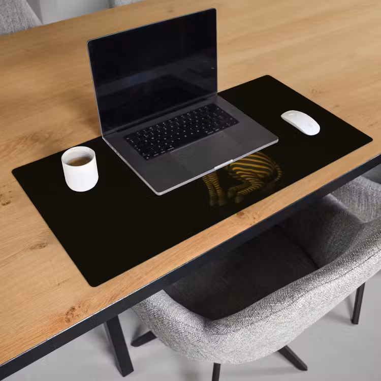 Bureau onderlegger - Zebra - Strepen - Goud — 2
