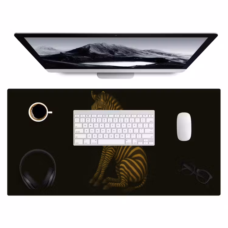 Bureau onderlegger - Zebra - Strepen - Goud — 3