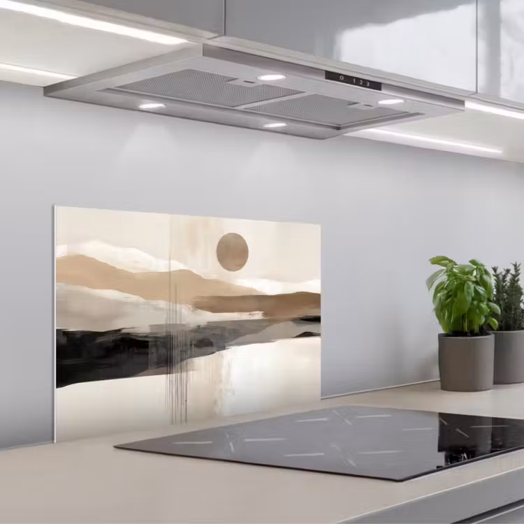 Spatscherm keuken - Minimalistisch - Landschap - Dimensie — 5
