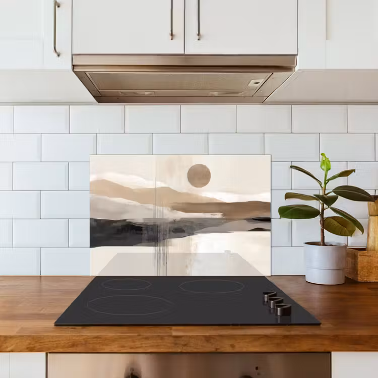 Spatscherm keuken - Minimalistisch - Landschap - Dimensie — 6