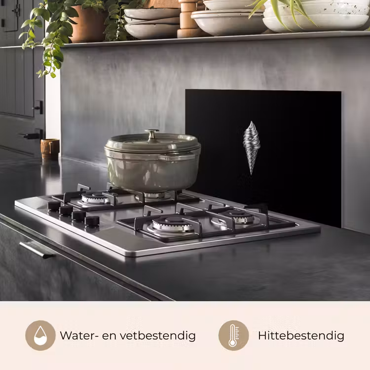 Spatscherm keuken - Softijs - Realistisch - Futuristisch — 7