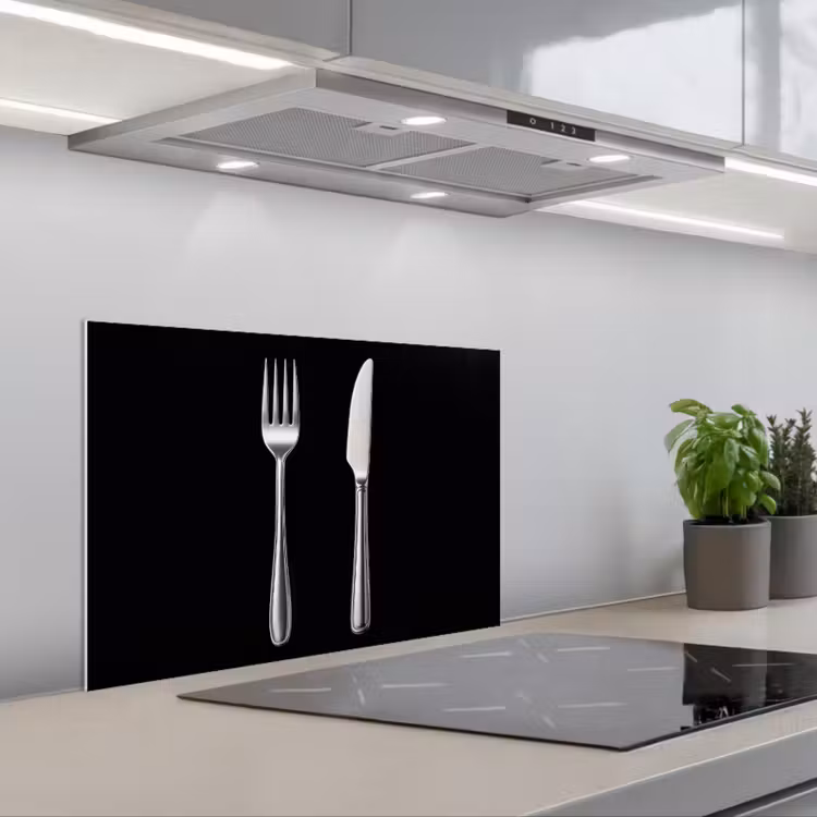 Spatscherm keuken - Bestek - Klassiek - Elegant — 5